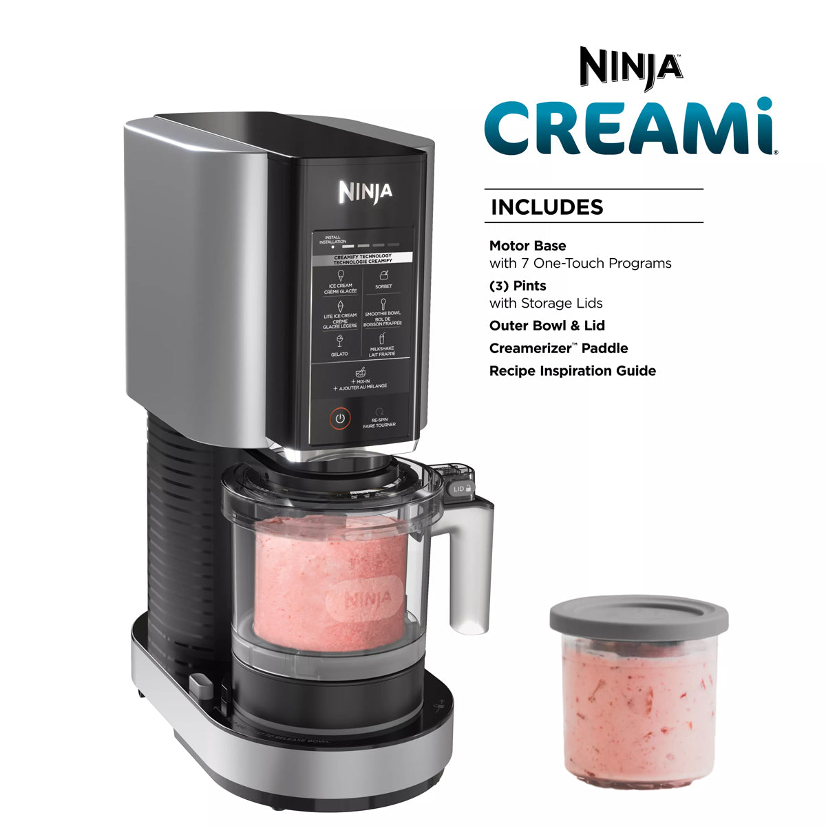 Ninja CREAMi Ice Cream Maker NC300 SharkNinja Malaysia ninja-creami-ice-cream-maker-nc300-sharkninja-malaysia