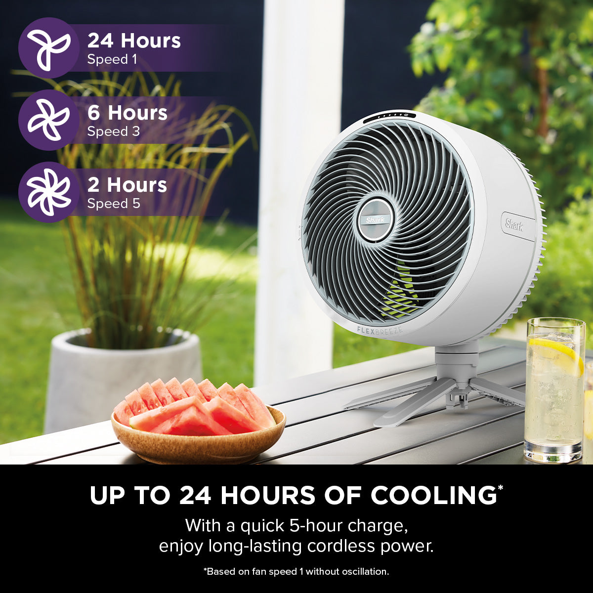Shark FlexBreeze Cordless & Portable Fan - FA221 – SharkNinja Malaysia