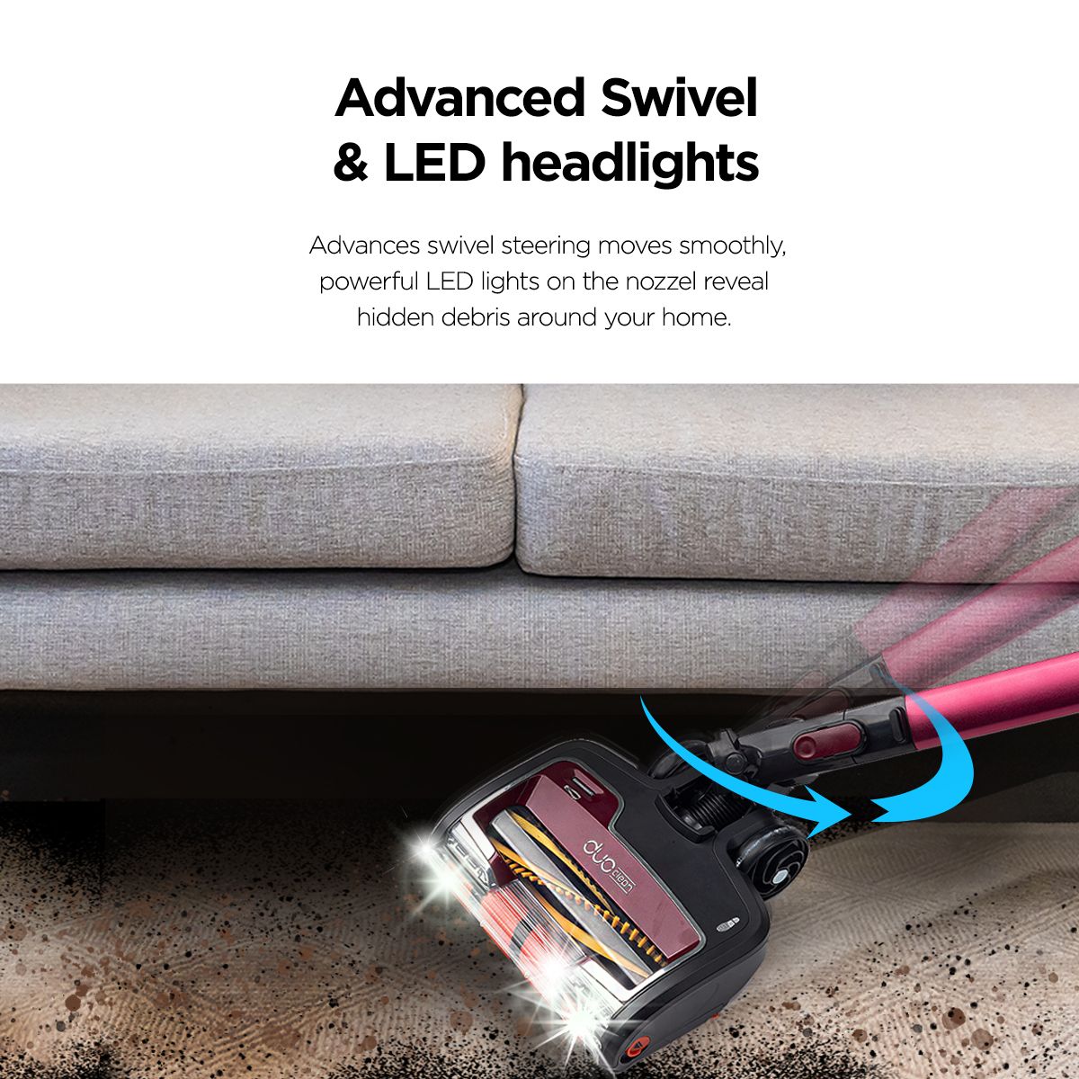 Shark Cordless Vacuum with Self Cleaning Brushroll IZ202 Shark