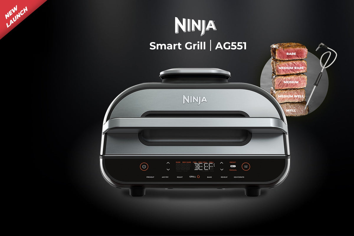 Sharp Ninja Ninja Foodi Smart XL Grill & Air Fryer - AG551 – SharkNinja Malaysia