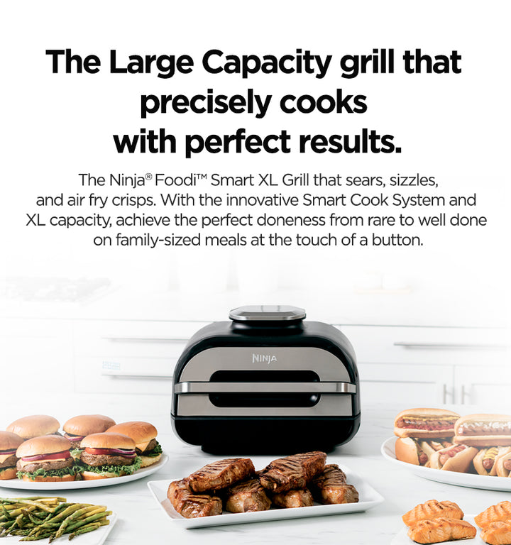 Buy the Ninja Foodi AG551 Smart XL Grill & Air Fryer Sears