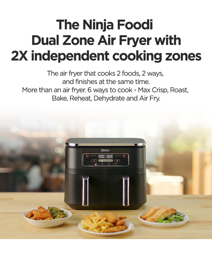 Ninja Foodi Dual Zone Air Fryer AF300 – Shark Ninja Malaysia